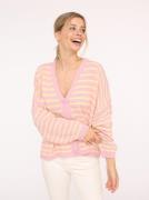 Zwillingsherz Vest Strepen met figuurvriendelijke snit, one size