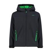 CMP Softshell-jack KID SOFTSHELL JACKET FIX HOOD voor kinderen Ademend...