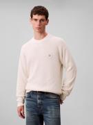 Calvin Klein Trui met ronde hals LS EZ COTTON WAFFLE CRWNK SWTR 9