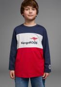 KangaROOS Shirt met lange mouwen In geweldig colorblocking-design Lang...