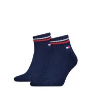 Tommy Hilfiger Korte sokken TH UNI TJ QUARTER 2P ICONIC Half-terry zoo...