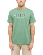 MUSTANG T-shirt Style Austin met logoprint