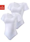 Vivance T-shirt-body elastische katoenkwaliteit (Set van 2)