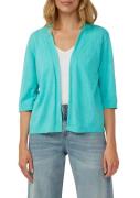 s.Oliver Cardigan zonder sluiting en 3/4 mouw