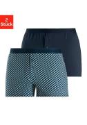 s.Oliver RED LABEL Beachwear Wijde boxershort unikleur en gedessineerd...