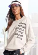 Buffalo Sweatshirt met statement print, loungepak