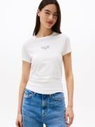 TOMMY JEANS Shirt met korte mouwen TJW SLIM ESS LOGO 1 TEE EXT