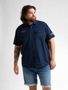 Petrol Industries Overhemd met korte mouwen met borduursels