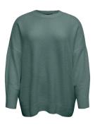 Vero Moda Curve Gebreide trui VMCBOOM LS O-NECK PULLOVER GA NOOS CUR