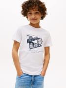 Tommy Hilfiger T-shirt TEXTURED GRAPHIC PRINT TEE SS