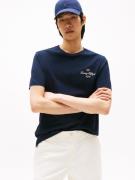 Tommy Hilfiger T-shirt OUTLINE FLAG SCRIPT TEE