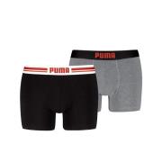 PUMA Boxershort PUMA MEN EVERYDAY PLACED LOGO BOXERS 2P (Set van 2)