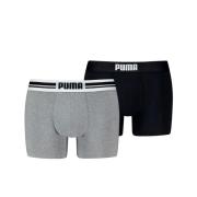 PUMA Boxershort PUMA MEN EVERYDAY PLACED LOGO BOXERS 2P (Set van 2)