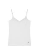 Marc O'Polo Top met spaghettibandjes Essentials met kant bij de hals