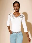 Creation L Shirt met 3/4 mouwen Modal-mix-shirt (1-delig)