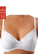 Petite fleur Soft-bh zonder beugels, met mooi katoenen borduursel (Set...