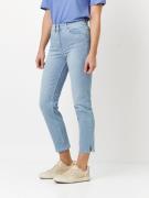 TONI 7/8 jeans gesplitst, met stretch