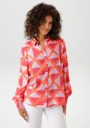 Aniston CASUAL Overhemdblouse met extravagante, grafische druk