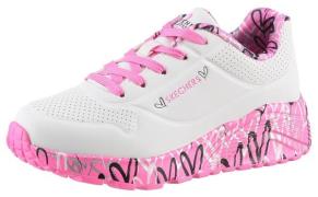 Skechers Sneakers UNO LITE-LOVELY LUV , veterschoen met bedrukte zool,...