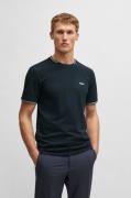 BOSS GREEN T-shirt Taul met contrasterende streepdetails