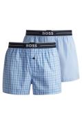 BOSS Geweven boxershort NOS Boxer EW 2P (Set van 2)