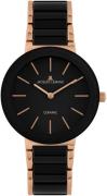 Jacques Lemans Keramisch horloge Monaco Quartz horloge, polshorloge, d...