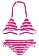Buffalo Triangelbikini in trendy streep-look