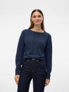 Vero Moda Trui met ronde hals VMDOFFY LS O-NECK BLOUSE GA NOOS