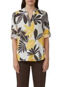 s.Oliver Gedessineerde blouse met een bloemmotief