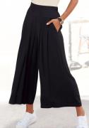 Lascana Culotte met zakken, wijde pijpen, luchtige viscose, zomers, mo...
