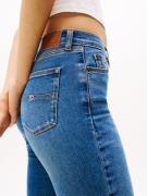 TOMMY JEANS Skinny fit jeans NORA MR SKNY AH1280 met wasbeurt, met log...