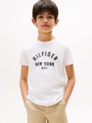 Tommy Hilfiger T-shirt CURVED HILFIGER GRAPHIC TEE SS voor kinderen to...