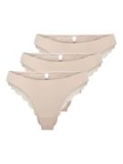 Only Brazilian slip ONLCHLOE LACE BRAZIL 3-PACK NOOS ACC (set, 3 stuks...