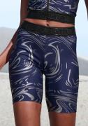 active by Lascana Functionele short FIETSBROEKJE met glanzende 3d-opdr...
