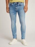 Calvin Klein Stretch jeans Skinny Muntzakje, logo borduursel