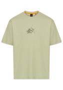 Boss Orange T-shirt Te voyage met coole logoprint
