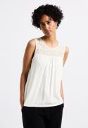 STREET ONE Shirttop met ajourdetails