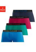 Bruno Banani Hipster strak zittende boxershorts met logo webband van k...