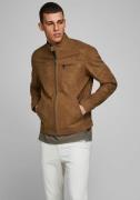 Jack & Jones Bikerjack JJEROCKY Bikerjack met verstelbare zoom en rits...