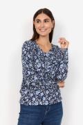 soyaconcept Gedessineerde blouse SC-FELICITY AOP 493