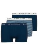 Tom Tailor Boxershort Buffer met logoband (Set van 3)