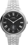 Timex Kwartshorloge WATERBURY METROPOLITAN Horloge, herenhorloge, lere...