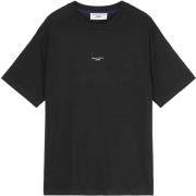 Marc O'Polo DENIM T-shirt met labeling vooraan in het midden