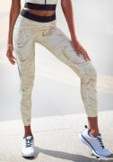 active by Lascana Functionele legging Sportleggings met glanzende prin...
