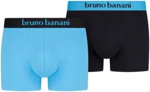 Bruno Banani Boxershort Flowing met contrasterend logo-tailleband (2 s...