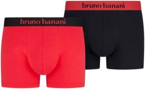 Bruno Banani Boxershort Flowing met contrasterend logo-tailleband (2 s...