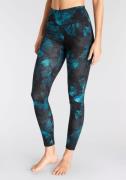 H.I.S Legging met tropische palmprint, loungewear