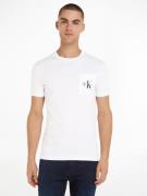 Calvin Klein T-shirt CORE MONOGRAM POCKET SLIM TEE