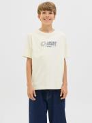 Jack & Jones Junior T-shirt JCOTIER FRONT PRINT TEE SS CN SN JNR