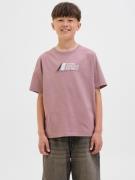 Jack & Jones Junior T-shirt JCOTIER FRONT PRINT TEE SS CN SN JNR
